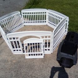 Dog Pen +Small Kennel+Carrier 