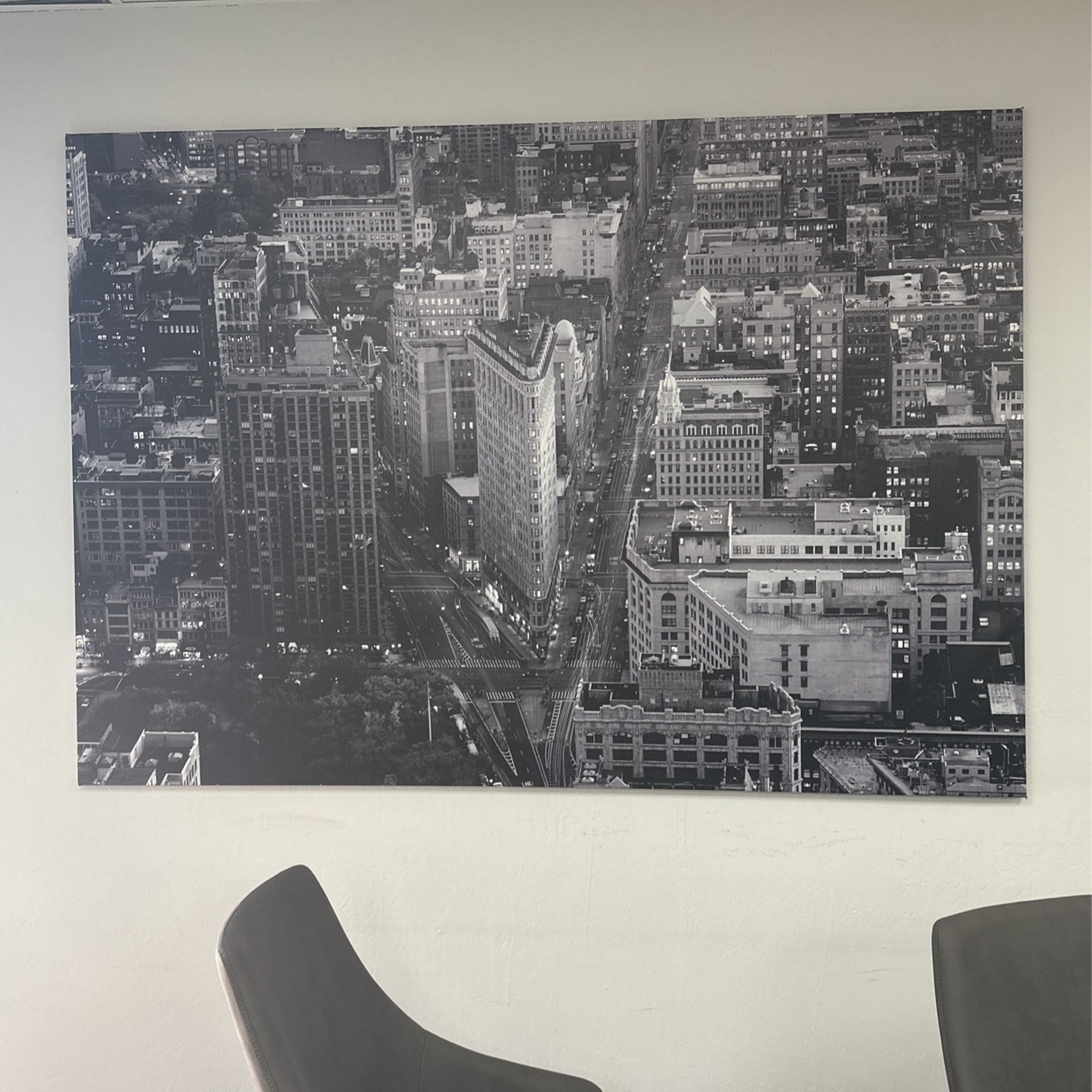 IKEA Premier New York Flatiron Canvas Wall Art Print
