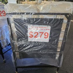 Brand new 38" rollaway bedframe $279, 48" $299
