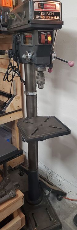 Craftsman 15 inch Drill Press, Floor-standing, Model 113.213850