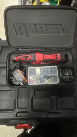 BAUER V8 cordless Variable Rotary Tool Kit 40pieces