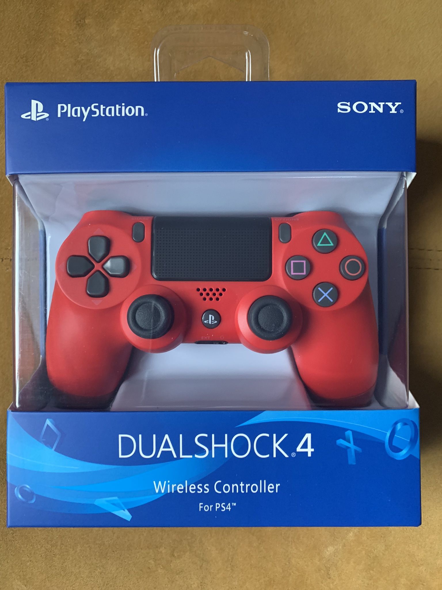 Brand New Sealed Ps4 Controller Sunset Orange 