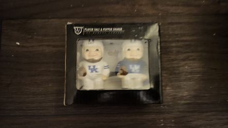 Player Salt and Pepper Shakers  