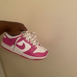 Pink Nike Dunks Size 6 