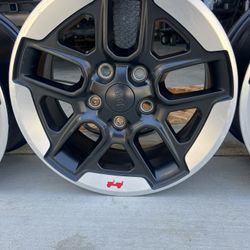 5 - JEEP WRANGLER 2018-2022 FACTORY OEM WHEELS