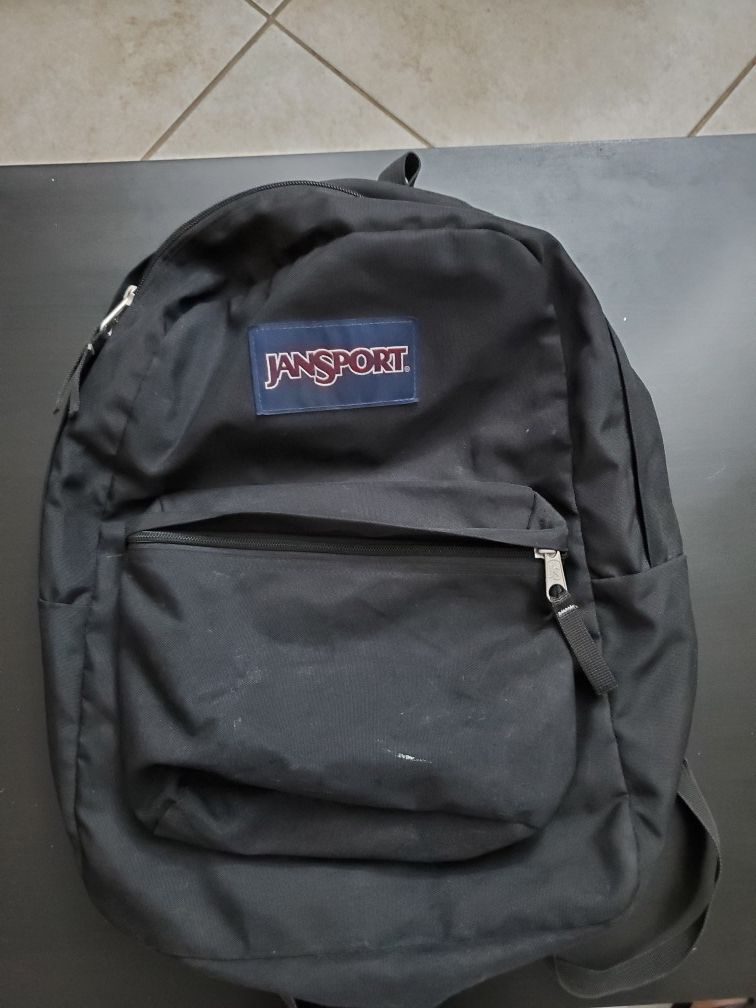 JanSport Backpack. Black