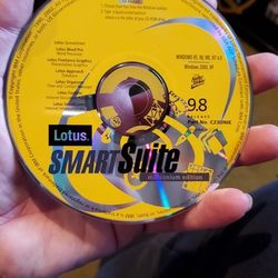 Lotus SMARTSUITE CDROM Ver 9.8