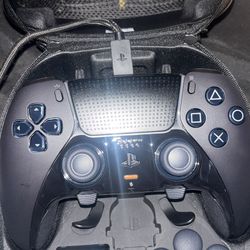 black dualsense edge controller