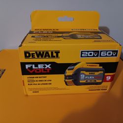 DeWalt 60 Volt 9 Amp Flex Volt Battery