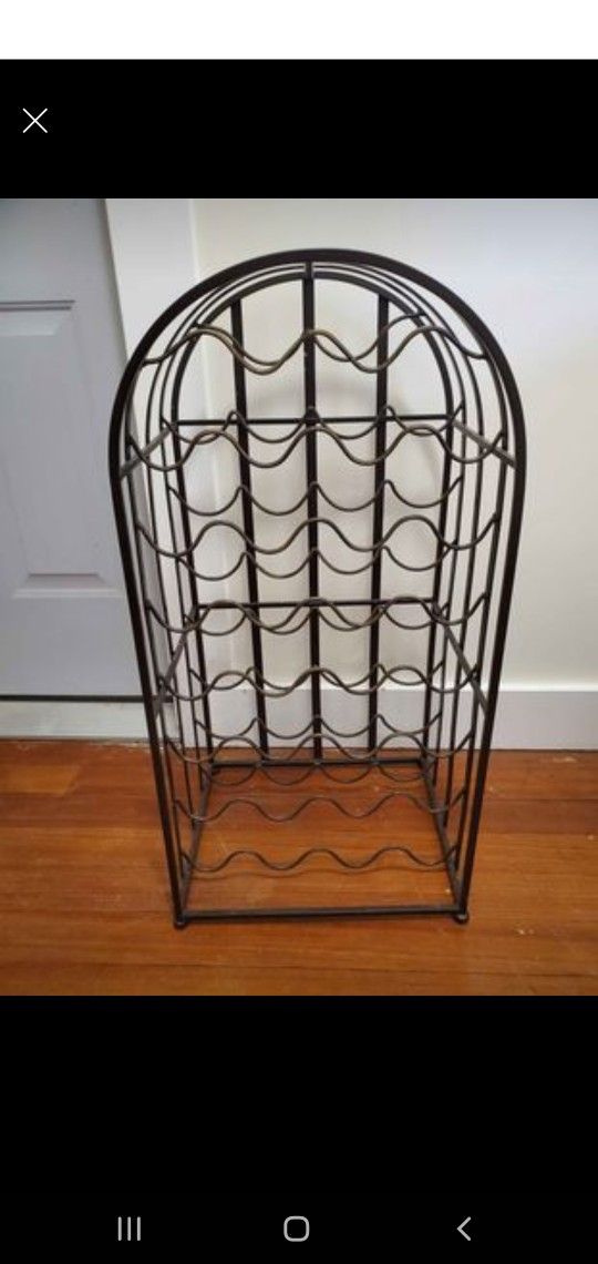 Metal Wine Rack