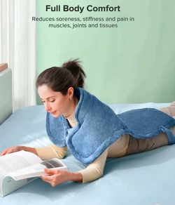 Sable Electric Heated Pad XXX-Large 25"in x 32'in Fast Heating Pad for Back Pain, Heat Therapy for Neck, Shoulders, Arm & Leg NEW Brand New In The Box