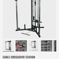 Valor Fitness Cable Crossover Station