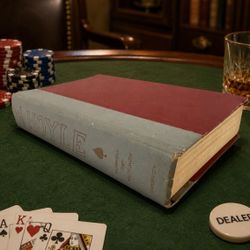 Vintage 1956 The New Complete Hoyle Hardcover Card Games Reference Book