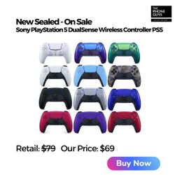 🎮 Sony PlayStation 5 Control DualSense – ¡Solo $1 Para Llevártelo Hoy! Oferta Especial $69 + Garantía
