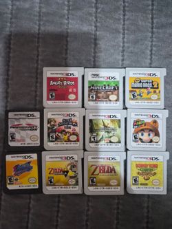 3ds and ds games