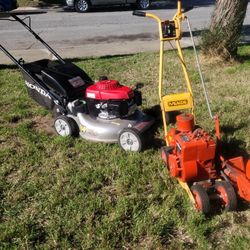 Honda Mower HRR126 & MCLANE EDGER