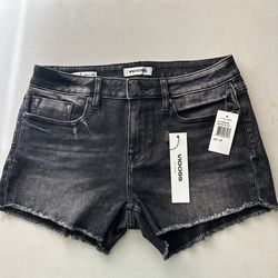 VIGOSS Marley Midrise Raw Edge - Black Wash 28