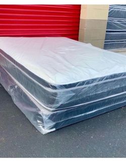 Queen Mattress Set PillowTop – Brand New –  Same Day Delivery Available 🚚