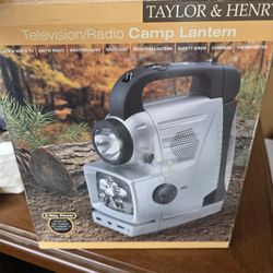 Camp Latern With TV and RADIO