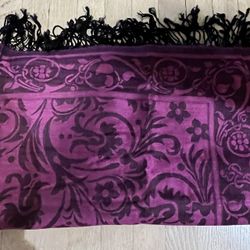 100% Mysore Silk Shawl- brand new with tags- from Mysore