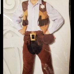 Halloween costume cowboy kit for child new