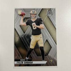 Tyler Shough Mosaic Base Rookie Card #312 | 2025 Panini Mosaic Football