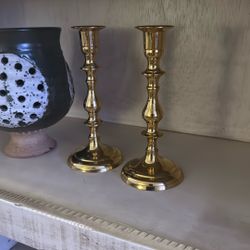 Brass Candle Holders 