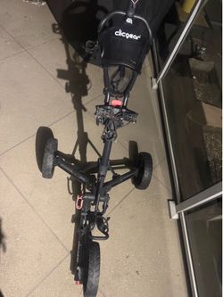 Clicgear golf pushcart