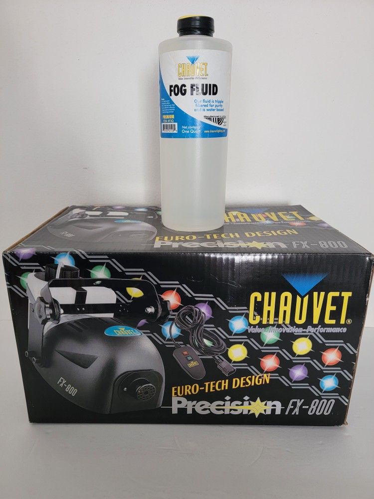 Fog Machine With Fog Fluid