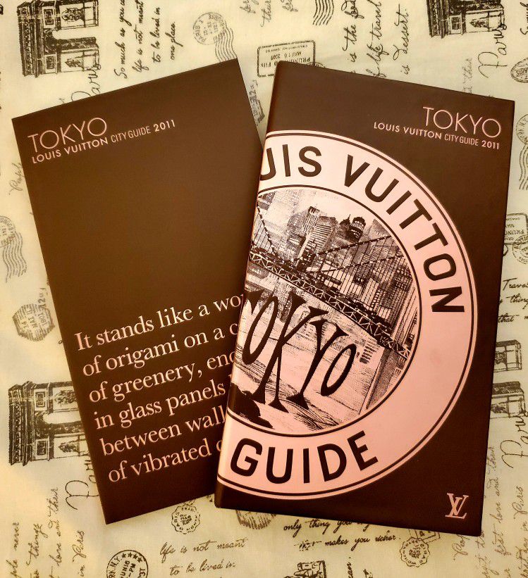 TOKYO Louis Vuitton CITY GUIDE Travel Book 2011 Second edition