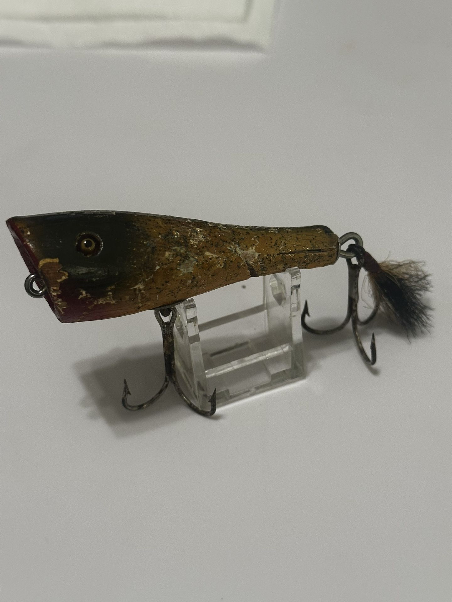 Creek Chub Plunker Wooden Vintage Fishing Lure
