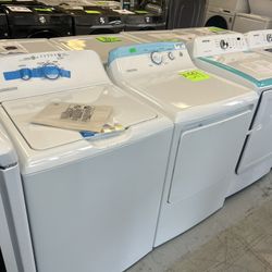 Electric Washer And Dryer Set 