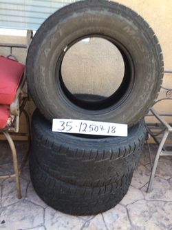 Mastercraft A/T Tires 35x12.50R18 Set of 4