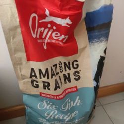 ORIJEN Amazing Grains High Protein Dry Dog Food Original Recipe 22.5lb Bag
