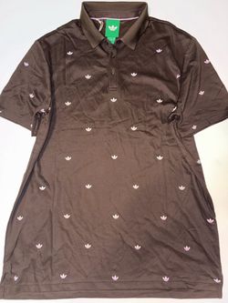 BNWT Adidas Originals Monogram Trefoil Polo Short Size L