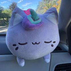 Large Plush Purple Unicorn Meowchi Cat With Tags 