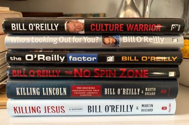 Bill O’Reilly hardcover books