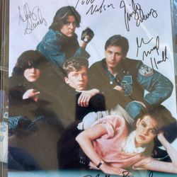 Breakfast Club Signed Picture 