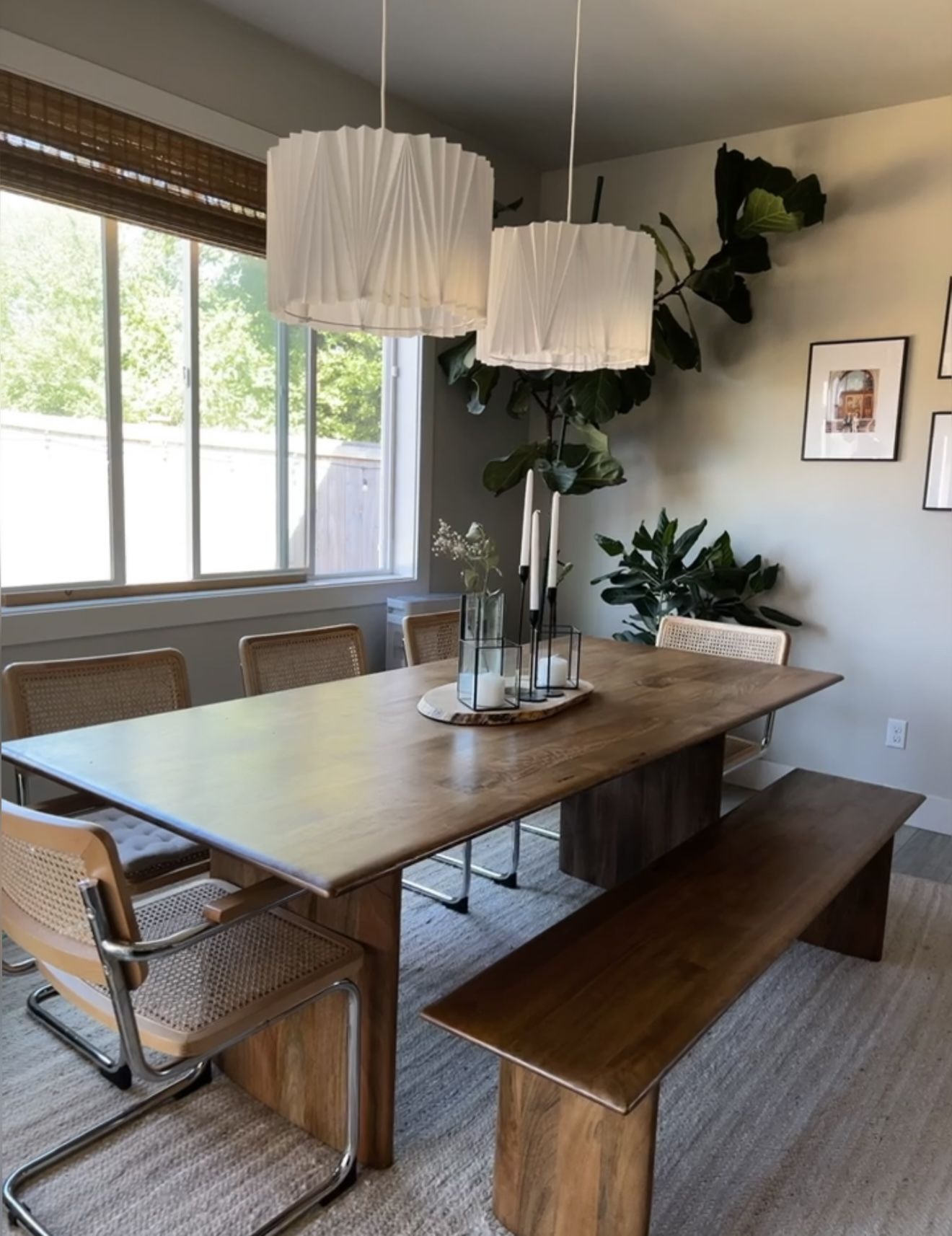 West Elm Anton Dining Table And Bench