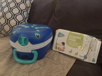 My Carry Potty - Travel Potty, Award-Winning Portable Toddler Toilet Seat for Kids to Take Everywhere