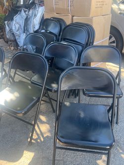 Folding chairs