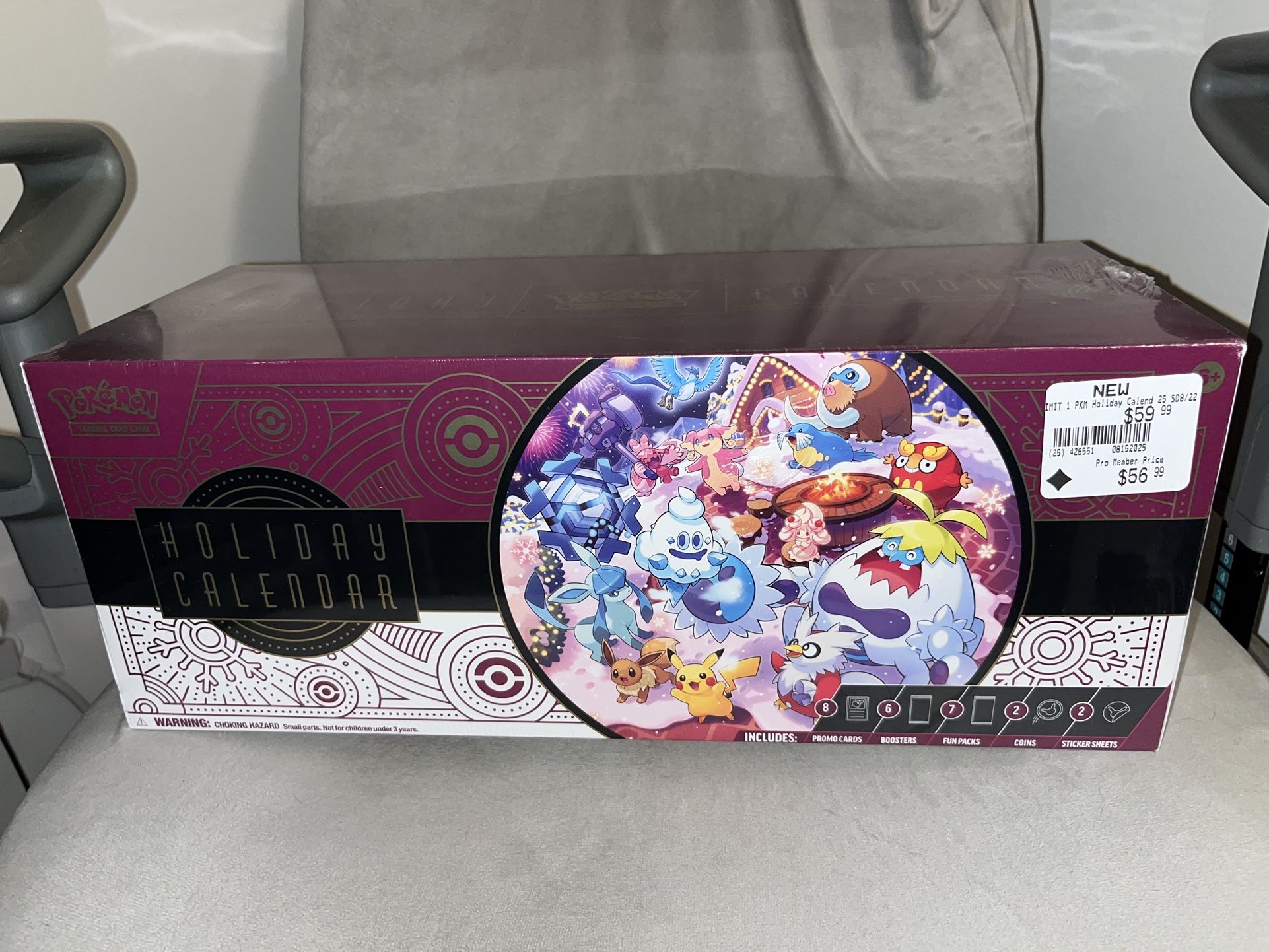 Pokemon Holiday Calendar 2025