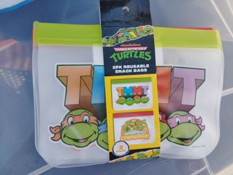 TMNT reusable snack bags