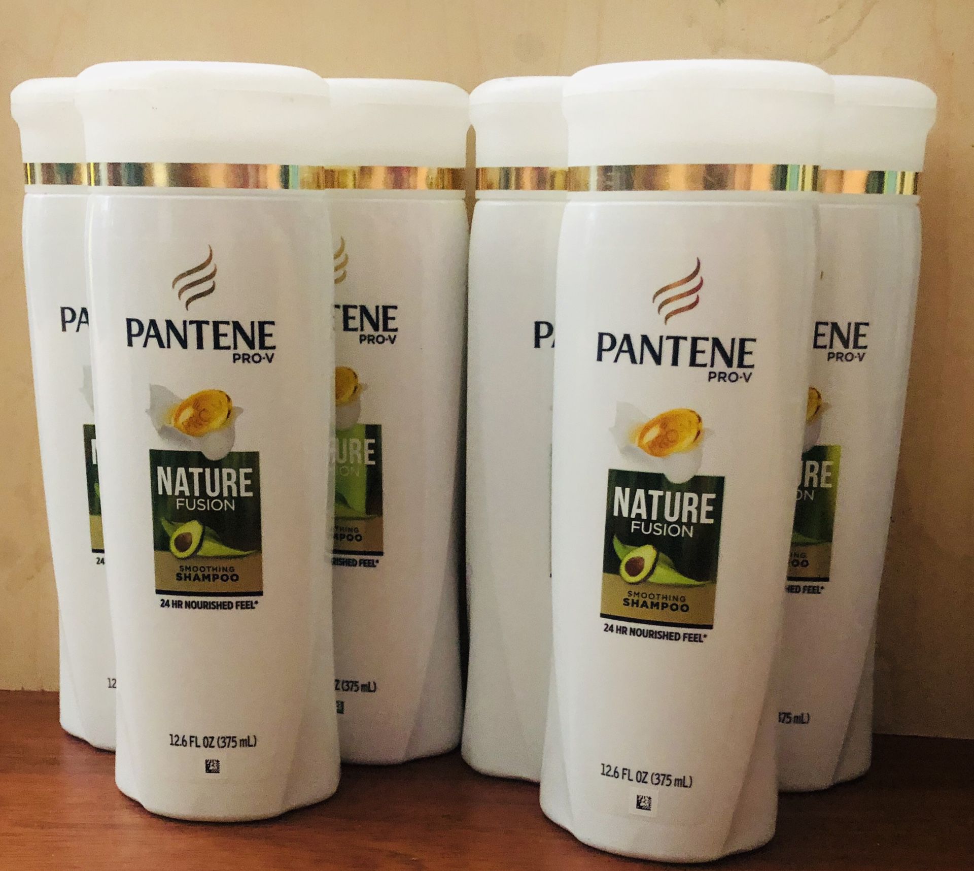 Pantene solo shampoo aguacate 🥑 12.6 oz set de 6 piezas