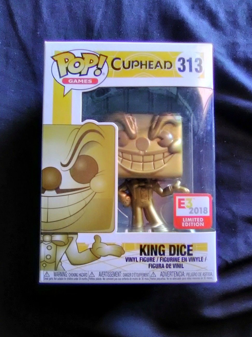 Cuphead E3 Gold king dice pop