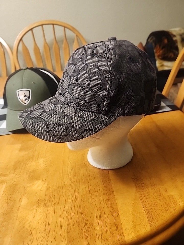 Coach Allover Print Baseball Cap