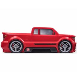 Twin Bed Frame - Kids Red Sports Truck with Toy Storage  Step 2 Cool Race Car - Will Be Lowering price every hour until It Sells!!!