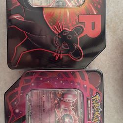 Pokémon Team Rocket Tins, And Surprise Boxes