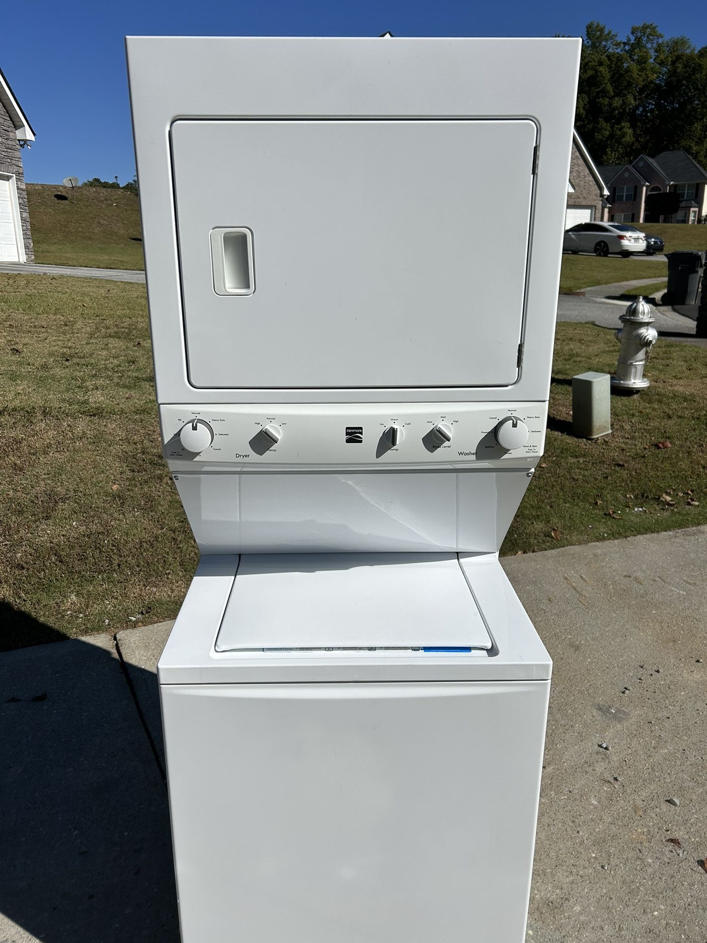 Full-size Stackable Washer And Dryer