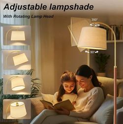 Real Wood Floor Lamps for Living Room Bedroo
